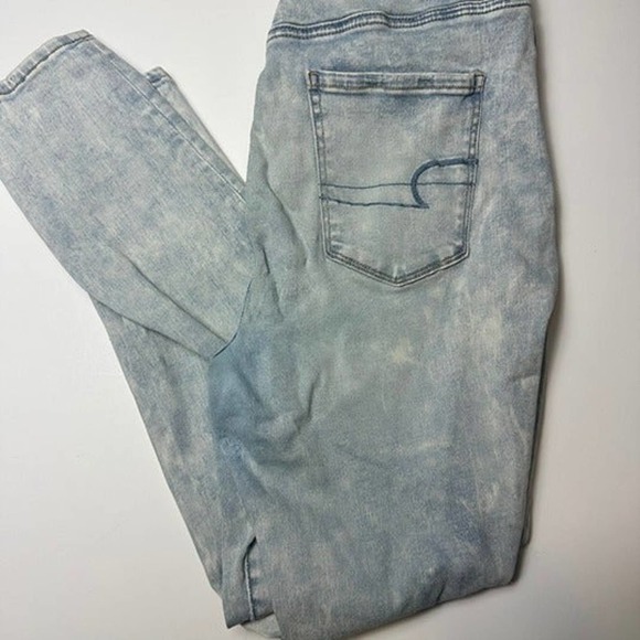 American Eagle Ne(x)t Level Stretch Curvy Hi-Rise Jeggings Size Womens 14 - Picture 7 of 11